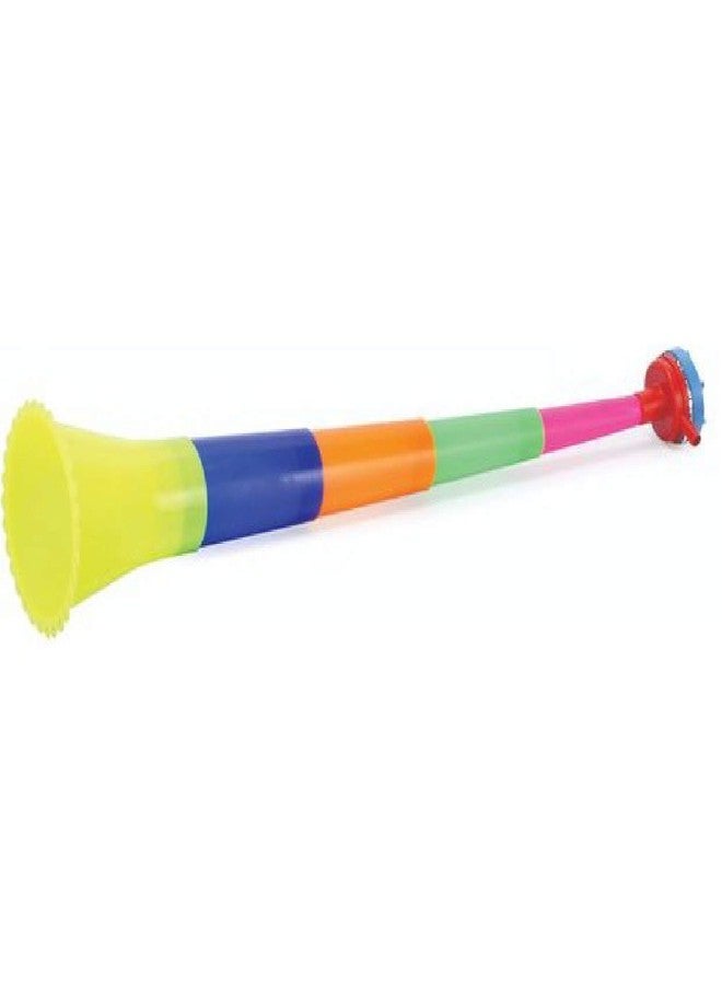 TED TECH® Trumpet Stadium Cheer Fan Folding Horn (Set of 2), (Multicolour) - Image 1